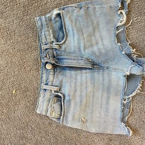 BP distressed denim shorts